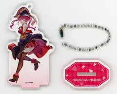 【中古】雑貨 宝鐘マリン アクリルスタンドキーホルダー フェスティバルver. 「バーチャルYouTuber ホロライブ ヴァイスシュヴァルツ＆Reバース presents ホロライブプロダクションフェスティバル」