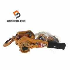 ☆中古品☆KITO キトー 0.8t/0.8トン レバーブロック LB008 ガッチャ 荷締め機 97802のサムネイル