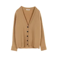 売り切り(値下げ不可)JILSANDERジルサンダー ウールカーディガン JIL SANDER - ジルサンダー カーディガン コットン ニット