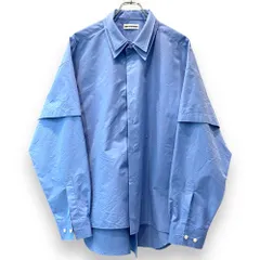 SOFTHYPHEN DOUBLE FRONT OVER SIZED SIGNATURE SHIRT 長袖シャツ サイズ2のサムネイル