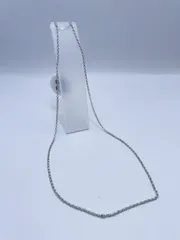 RINKAN真贋鑑定済、正規品】CHプラス1ダイヤ＋ロールチェーン18