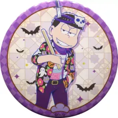 【中古】バッジ・ピンズ 一松 大きめ缶バッジ 「おそ松さんのWEBくじ 第7弾 あやかし6つ子のレトロハロウィン喫茶」 E-4賞