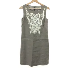 良好 Super Beauty スーパービューティー リネンワンピース ワンピース サイズ:40  グレー  レディース 　240001149437