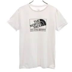 THE NORTH FACE ノースフェイス 半袖 Tシャツ L ホワイト アウトドア NTW11868 レディース 古着