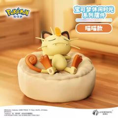 海外限定 おやすみ ポケモン フィギュア 置物 インテリア かわいい ミニフィギュア ニャース