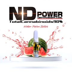 CBN 70% CBD 20% 0.5mlレセプターテルペン GABA132+配合 Water Melon Zkitles