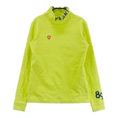 サイズ：0 PEARLY GATES パーリーゲイツ 2023年モデル 裏起毛 ハイネック スウェット トレーナー  イエロー系 [240101390713] ゴルフウェア レディース ストスト