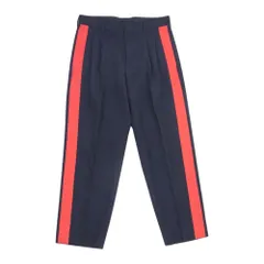 Stella McCartney ステラマッカートニー サイドライン ウール スラックス パンツ ネイビー系 48【中古】のサムネイル