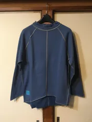 【希少】psyclon 　裏起毛　スウェット　ライトブルー　L  新品　未使用 space tribe