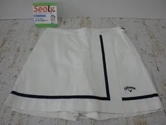 キャロウェイ Callaway ゴルフ GOLF パンツ キュロット 白 ホワイト Mサイズ 中古品 250824