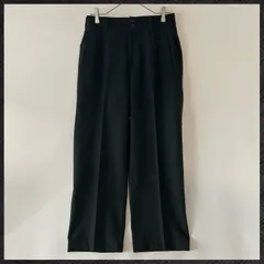 GRANDMA MAMA DAUGHTER　グランマママドーター　ウール　センタープレス　スラックスパンツ　テーパードパンツ