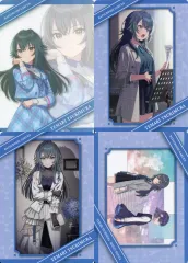 【中古】キャラカード 月村手毬 トレーディングカード4枚セット 「FAMくじオンライン 学園アイドルマスター」 E-2賞