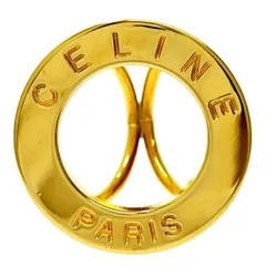 セリーヌ CELINE スカーフリング スカーフ留め サークル ロゴ 匿名配送 e58398f.jpg