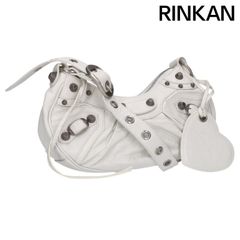 クロムハーツ GILLES BAG/ジル BSブレア装飾レザーハンドバッグ メンズ  