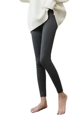 【数量限定】インナー 十分丈 タイツ あったか 美脚 部屋着 レギンス ルームウェア 保温 レディース ゴムウエスト ヨガパンツ [RAKUKOU] 柔らかい履き心地