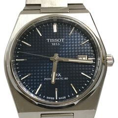 ##TISSOT ティソ 腕時計 PRX パワーマティック 80 自動巻き 文字盤ブルー T137407A