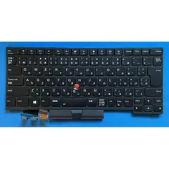 Lenovo ThinkPad E480 L490 等用 01YP390 バックライト付き日本語キーボード