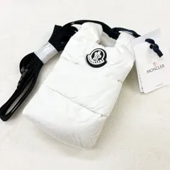 ◆Moncler◆モンクレール ダウン生地 ふわふわスマホショルダー ボディーバッグ