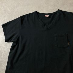 CALEE XL ブラック ポケット Tシャツ キャリー