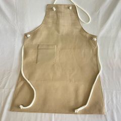 ポリウレタン製　エプロン　ベージュ