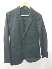 ◇ ⊂ UNIQLO ユニクロ 感動ジャケット 長袖 テーラードジャケット サイズS ネイビー メンズ E  【1411130019135】