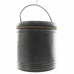ルイヴィトン LOUIS VUITTON カンヌ エピ ノワール バニティバッグ ハンドバッグ 黒 ブラック M48032 /AN29 ■OH