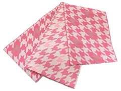 着物美人 送料込み 浴衣帯 長尺 日本製 半幅帯 細帯 四寸帯 夏帯 帯 浴衣帯ピンク 半幅帯ピンク 浴衣帯白 浴衣帯千鳥 半幅帯千鳥 浴衣帯くすみ 半幅帯くすみ 浴衣半幅帯 浴衣帯女性 半幅帯女性 浴衣帯女の子【ピンク オフ白 千鳥格子】m461249k5