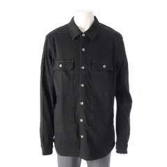 リックオウエンス 23SS SLH DENIM JACKET コットンデニム 長袖シャツ ジャケット トップス DU01C6755 ブラック L【中古】のサムネイル