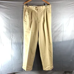 デサント DESCENTE  パンツ スラックス センタープレス ロゴ刺繍 ベージュ 胴囲96サイズ 2025090300029のサムネイル