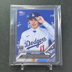 PSA10 佐々木朗希 Topps WBC49枚限定 ブルー箔パラレルカード