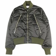 19AW メゾンマルジェラ 10 Maison Margiela 10 Classic nylon Bomber 5zip MA-1 クラシック ナイロン ボンバー フライト ジャケット 八の字 ミリタリー ブルゾン アウターのサムネイル