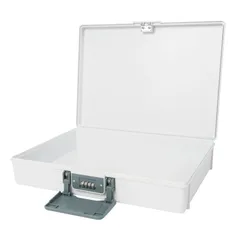 ホワイト_プラスチック製 カール事務器(CARL) 保管ボックス プラスチック製 A4書類 角型2号封筒収納 ホワイト HBP-200-W