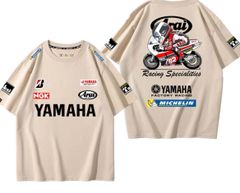★アウトレット新品★ L MotoGP RACING YAMAHA 62 汚れた英雄 レーシング Tシャツ バイクウエア アウトドア スポーツ グッズ B