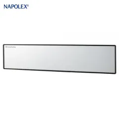 ワイドミラーA 360F 平面鏡 ルームミラー ミニバン・SUV・大型車 アルミ裏面鏡 ナポレックス/NAPOLEX BW-868のサムネイル