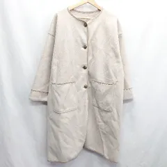 ◇ ⊇ OLIVE des OLIVE オリーブ デ オリーブ 長袖 コート サイズF ベージュ系 レディース E  【1409240031352】