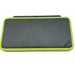 186000 現状品 任天堂 ／ Nintendo ニンテンドー New Nintendo 2DS LL JAN-001  ブラック×ライム