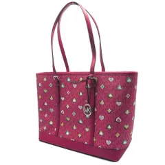 【新品】マイケルコース 35F5STVT3U バッグ トートバッグ MICHAEL KORS JET SET TRAVEL MKシグネチャー プリント ラージ ショルダートート 肩掛け A4対応 アウトレット レディース