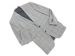 MACKINTOSH LONDON マッキントッシュロンドン ウール100% グレンチェック テーラード ジャケット グレー ◇■ メンズ