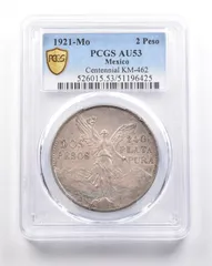 No.２メキシココイン メキシコ硬貨 peso【早い者勝ち】入手困難 コインペンダント メキシコ2ペソ金貨 18金ツメ枠 ネックレス