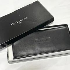 【送料無料】Guy Laroche/ギラロッシュ/長財布/ウォレット/サイフ/ブラック/箱付き/中古品のサムネイル