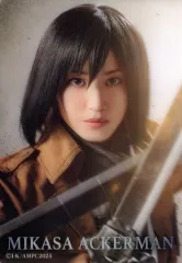 【中古】キャラカード 七木奏音(ミカサ・アッカーマン)/アップ ランダムクリアカード 「『進撃の巨人』-the Musical- 日本凱旋公演」