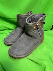 ハリスツイード　ムートンショートブーツ　Mサイズ