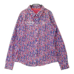 サイズ：M LECOQ GOLF ルコックゴルフ  長袖シャツ ボタンダウン 花柄 ブルー系 [240101257670] ゴルフウェア レディース ストスト