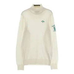 サイズ：L CALLAWAY キャロウェイ  タートルネック ニットセーター  ホワイト系 [240101218726] ゴルフウェア レディース ストスト