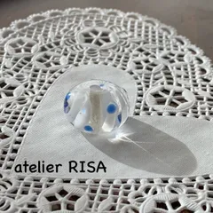 とんぼ玉 ヘアゴム ガラス髪飾り ヘアアクセサリー ガラスビーズ