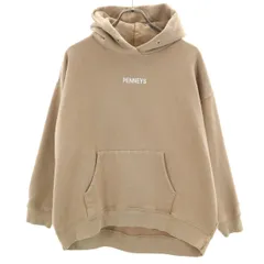 PENNEYS ペニーズ 長袖 スウェットパーカー ベージュ メンズ 古着