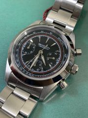 ADDIESDIVE 腕時計 クォーツ スイープ運針 リベットブレス100m防水