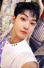 【中古】コレクションカード(男性) THE BOYZ/KEVIN(ケビン)/裏面青/「THRILL-ING OFFICIAL MD」PVCミニポケットフォトカードセット(KICK Ver.) フォトカード