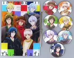【中古】グッズセット [単品] IDOLiSH7 アクリルパネル＆缶バッジ(7個セット) 「Blu-ray アイドリッシュセブン Third BEAT! 第9巻 ナナイロストア限定版」 同梱特典
