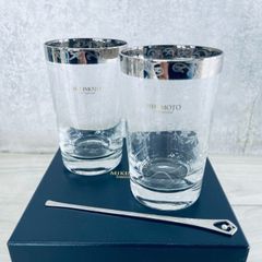 未使用保管品 MIKIMOTO ミキモト ペアグラス マドラー付き 贈答 ギフト / 900455
